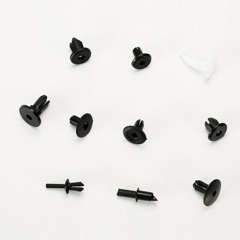 745pcs Car Body Plastic Push Pin Rivet Retainer Fastener Trim Bumper Clip + Box