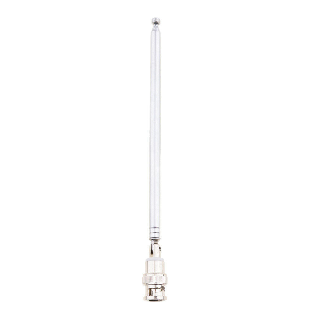 7 Sections Telescopic Antennas with BNC Connection for Portable Radio Scanners