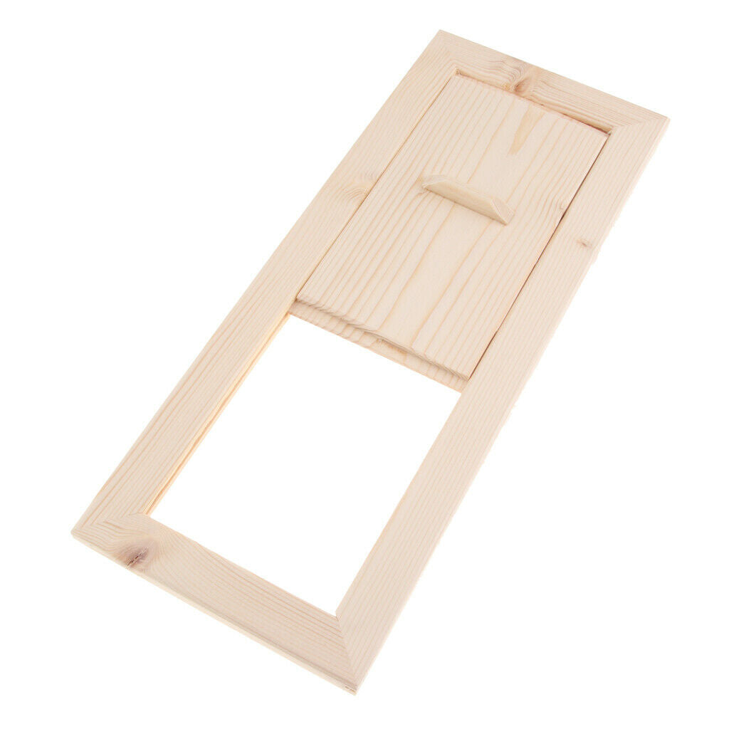 Sauna Louver Vent Gable Attic Siding Ventilation Spruce Wood