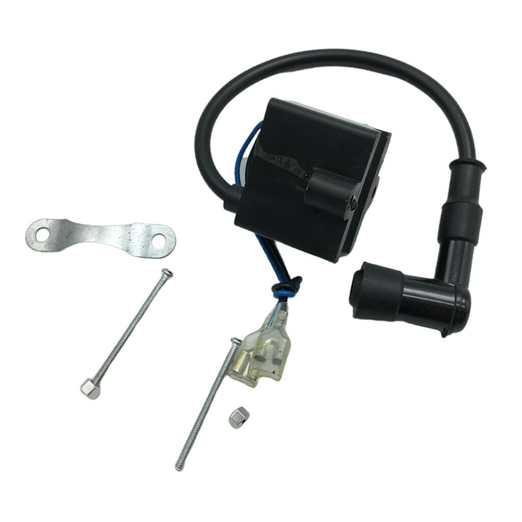 Black 70mm High Performance CDI Ignition Coil Kits for 50cc 60cc 66cc 80cc