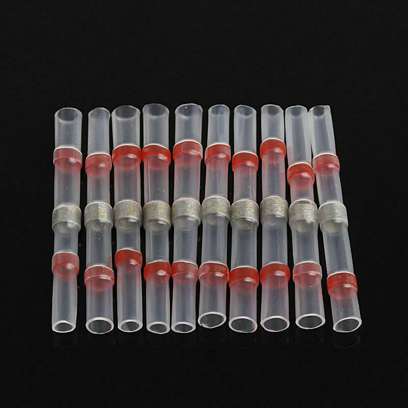 40pcs 4 Sizes Solder Sleeve Heat Shrink Tube Wire Terminal Waterproof Connectors