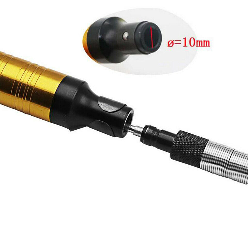 0.3-6.5mm Electric Grinding Soft   Flex Shaft Rotary Tools Kit Chuck