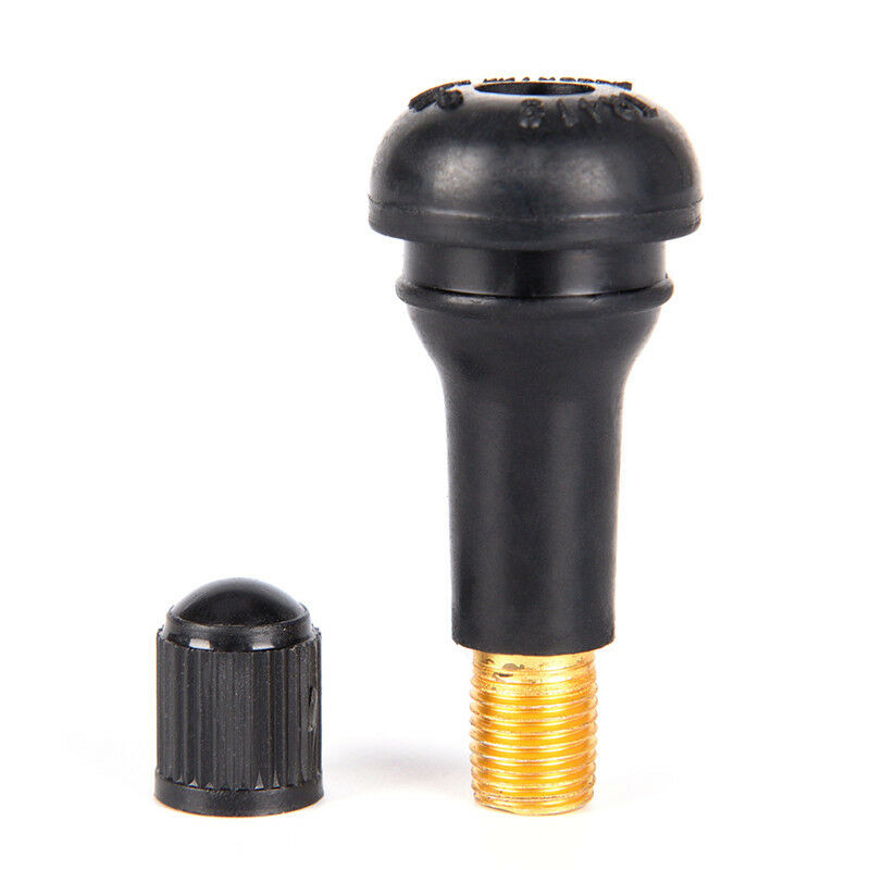 5PCs/set Black TR413 Tubeless Car Wheel Tire Valve Stems with Caps Tyr.l8