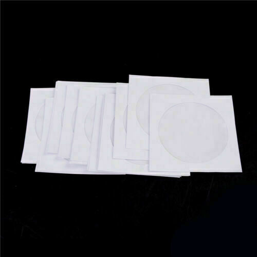 50 Paper CD DVD Flap Sleeves Case Cover Envelopes 5inch