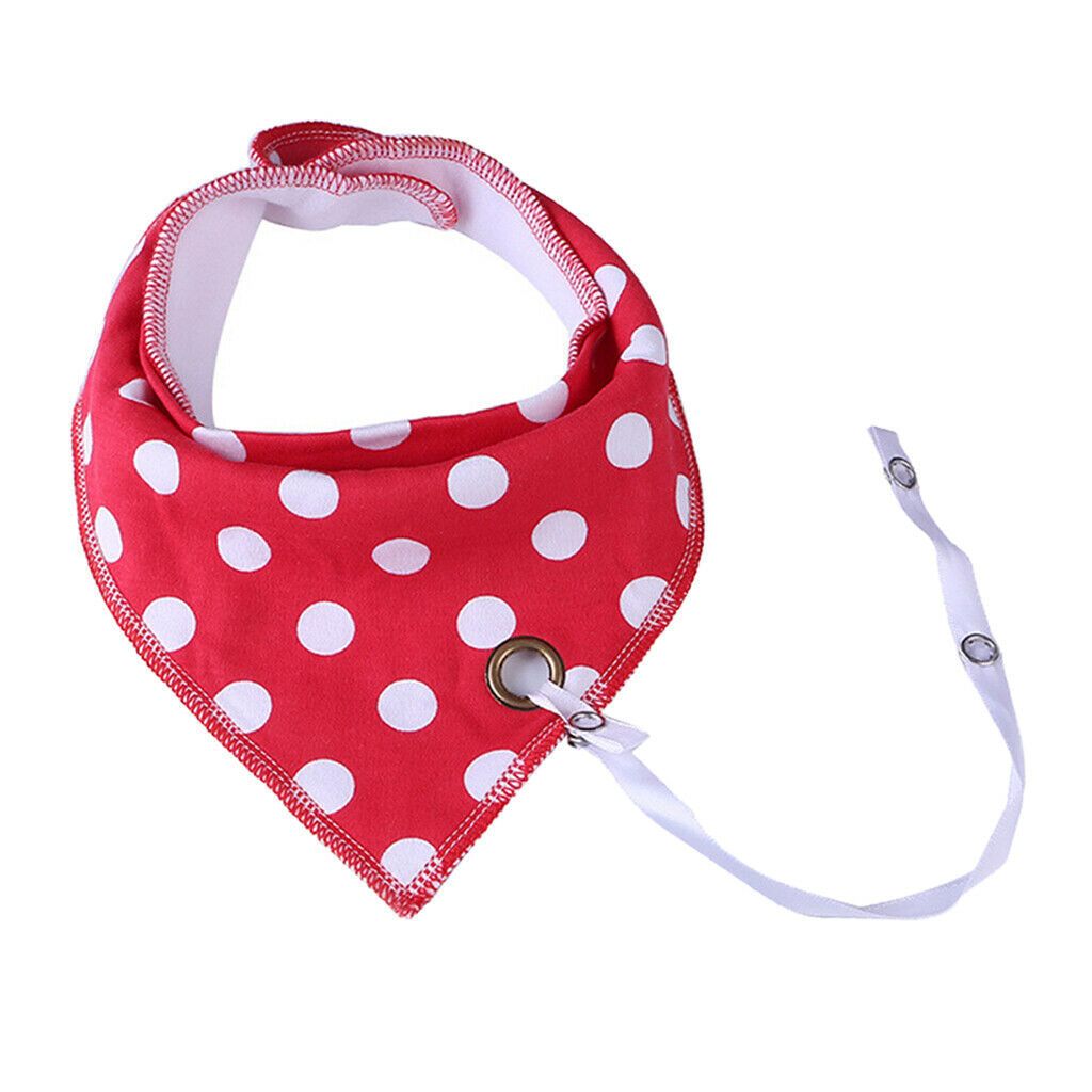 Baby Bandana Drool Bibs Toddler Cartoon Triangle Scarf Drool Feeding Bibs