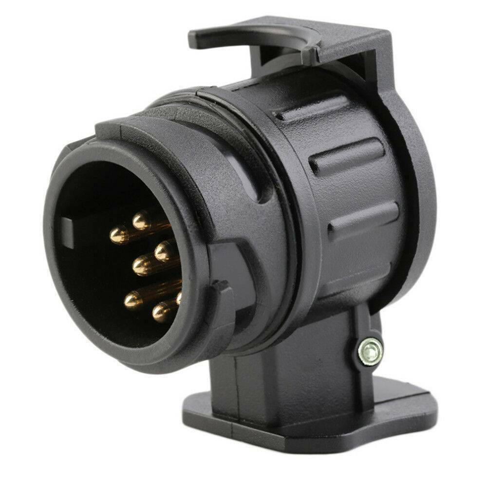 13 To 7 Pin Plug Adapter Trailer Connector 12V Towbar Towing Waterproof Plugs