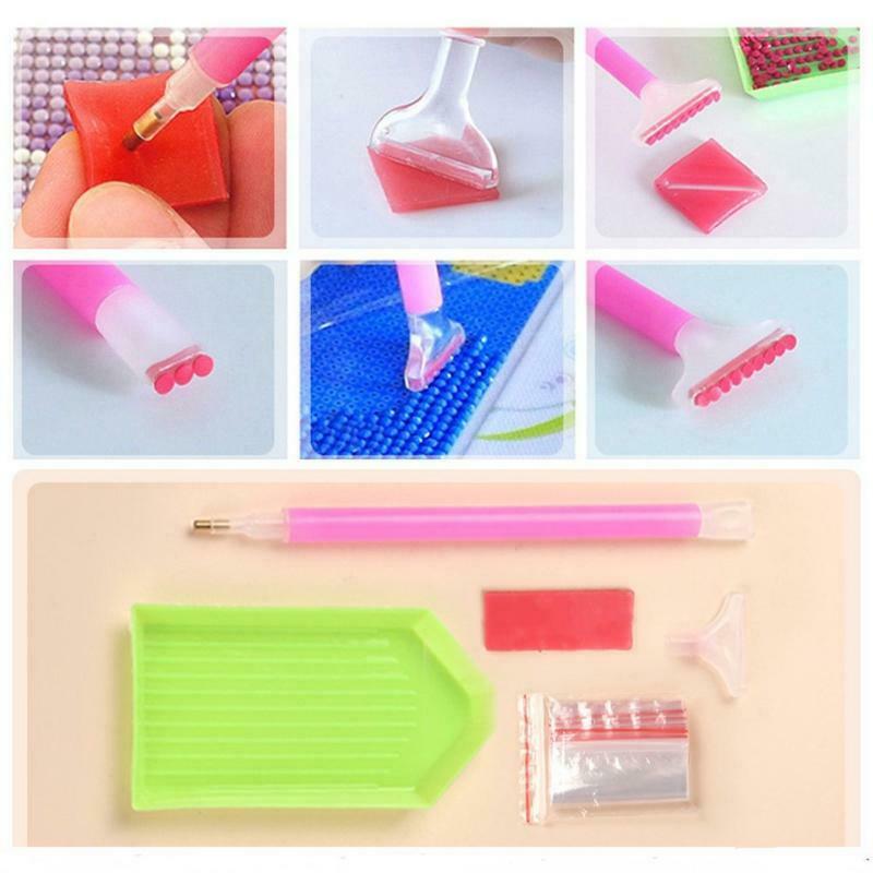 Plastic Drawing Diamond Supplies Art Practice Early Educational Tool