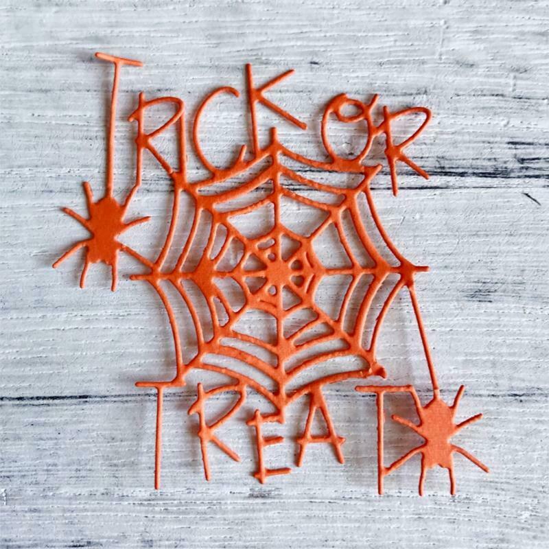 Halloween Spiderweb Metal Cutting Dies Stencil DIY Scrapbooking Album Paper Card