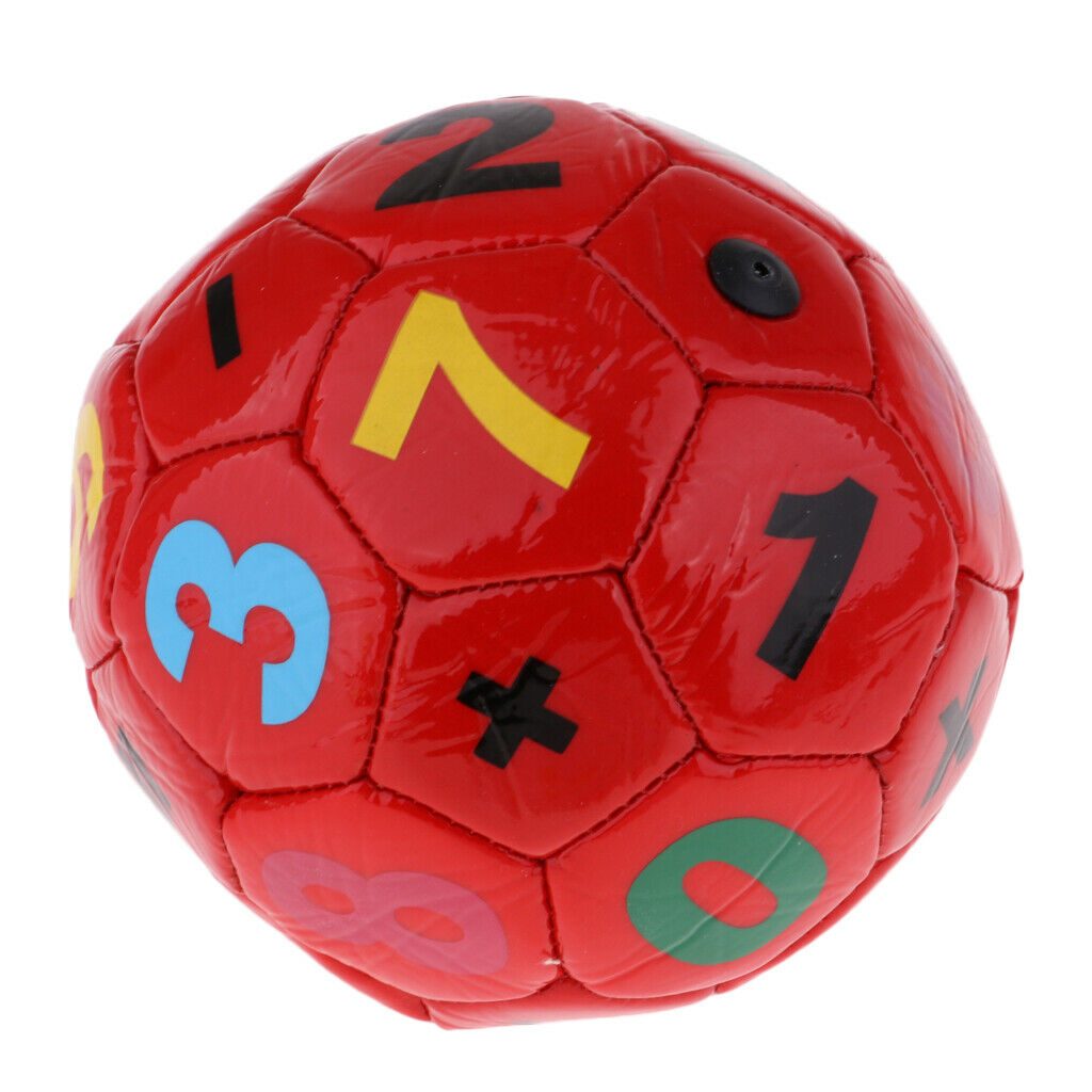2X Mini Official Size 2 Kids Football Soccer Ball for Unisex Boys Girls Red
