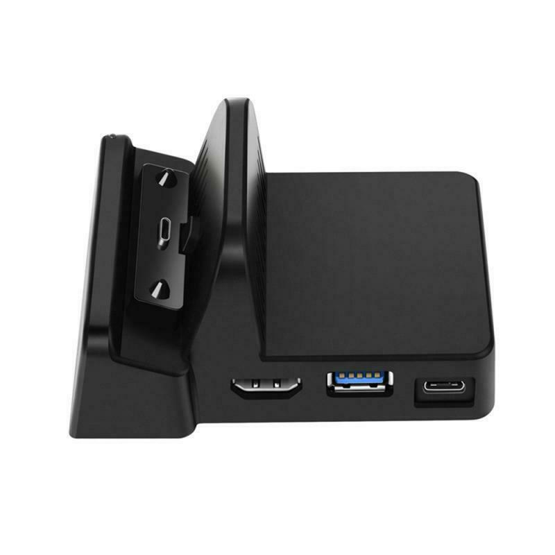For NS Switch Charging Docking Mini Switch Stand Portable TV Output Converter