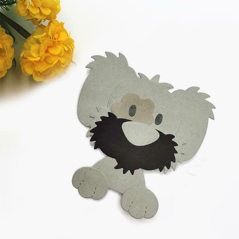 Dog Metal Cutting Dies Stencil Scrapbooking DIY Album Stamp Paper Card Mold Art