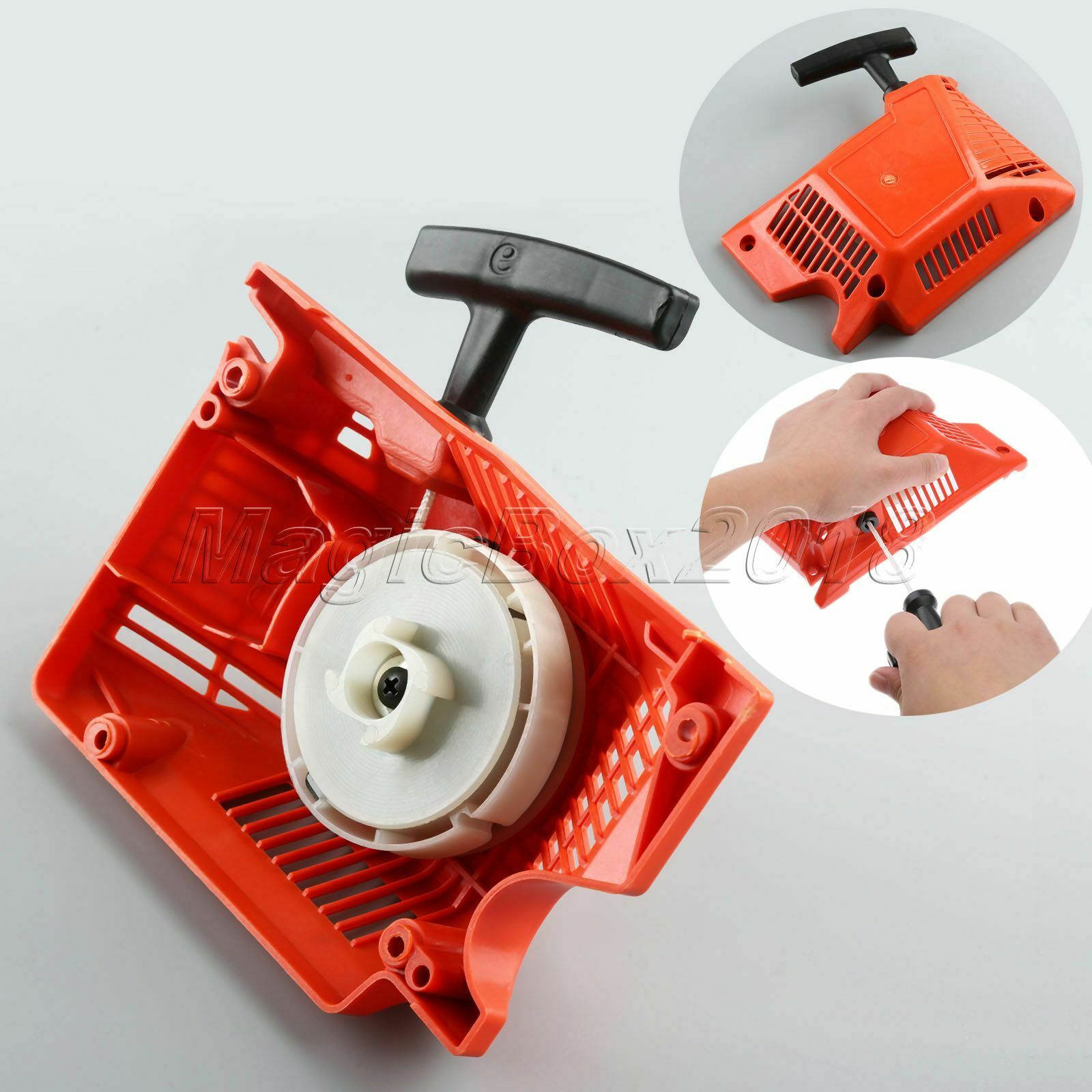 Recoil Starter Assembly Parts For Chinese Chainsaw 4500 5200 5800 Replacement