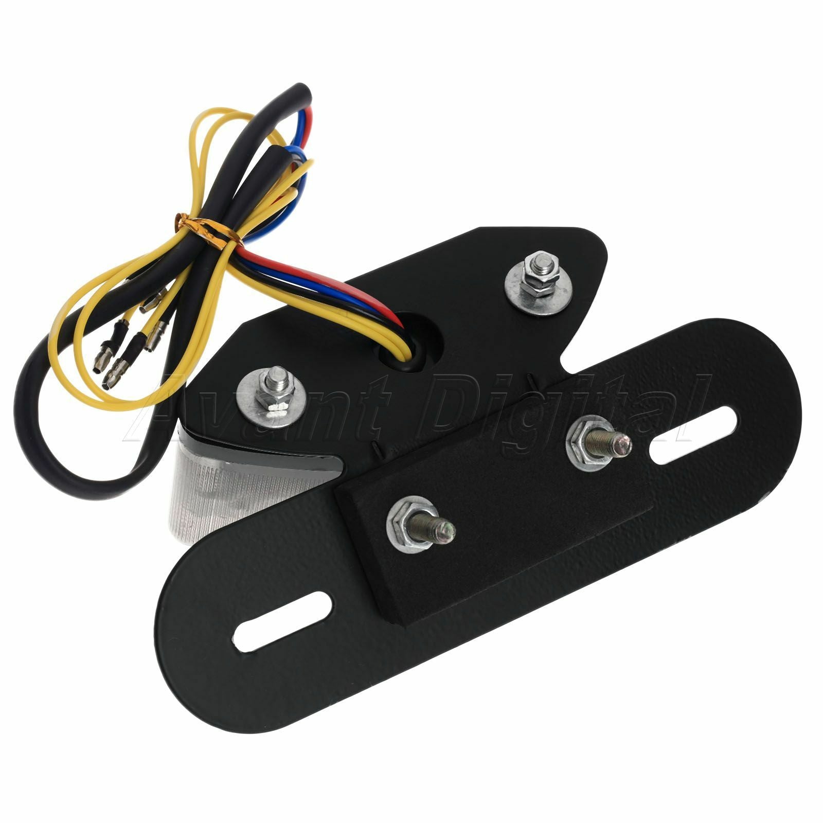 Universal Motorcycle Turn Signal Brake License Plate Indicators LED Tail Light