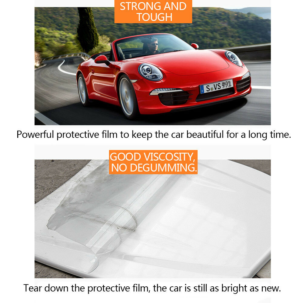 Clear Paint Protection Bra Film Car Vinyl Wrap 3Lay(Invisible Scratches Shield)