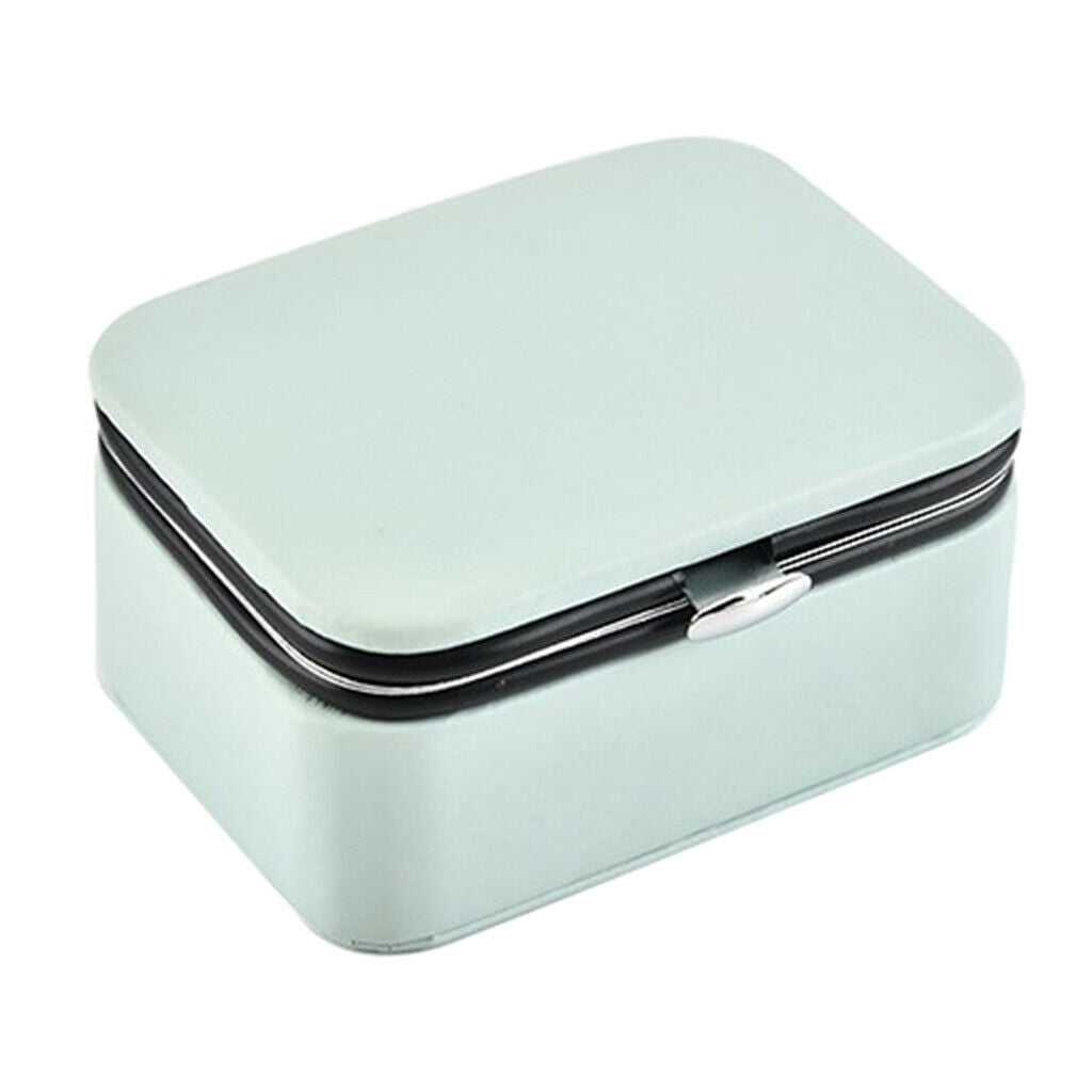 Pack of 2 Jewelry Gift Box Necklace Trinket Showcase Jewelry Findings Green