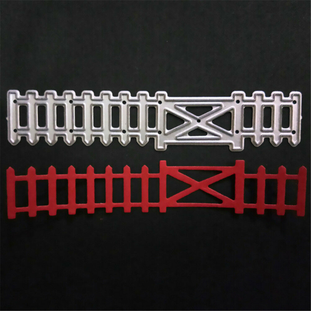 Fence Metal Cutting Dies Stencils For Scrapbooking DIY Album Cards Making.l8