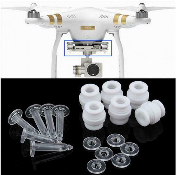18 Pcs Rubber Damping Ball + Anti Drop Pin Kit for DJI Phantom 3 2 Gimbal Camera