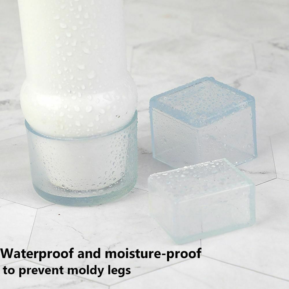 Protectors Socks Silicone Pads Chair Leg Caps Furniture Feet Non-Slip Covers