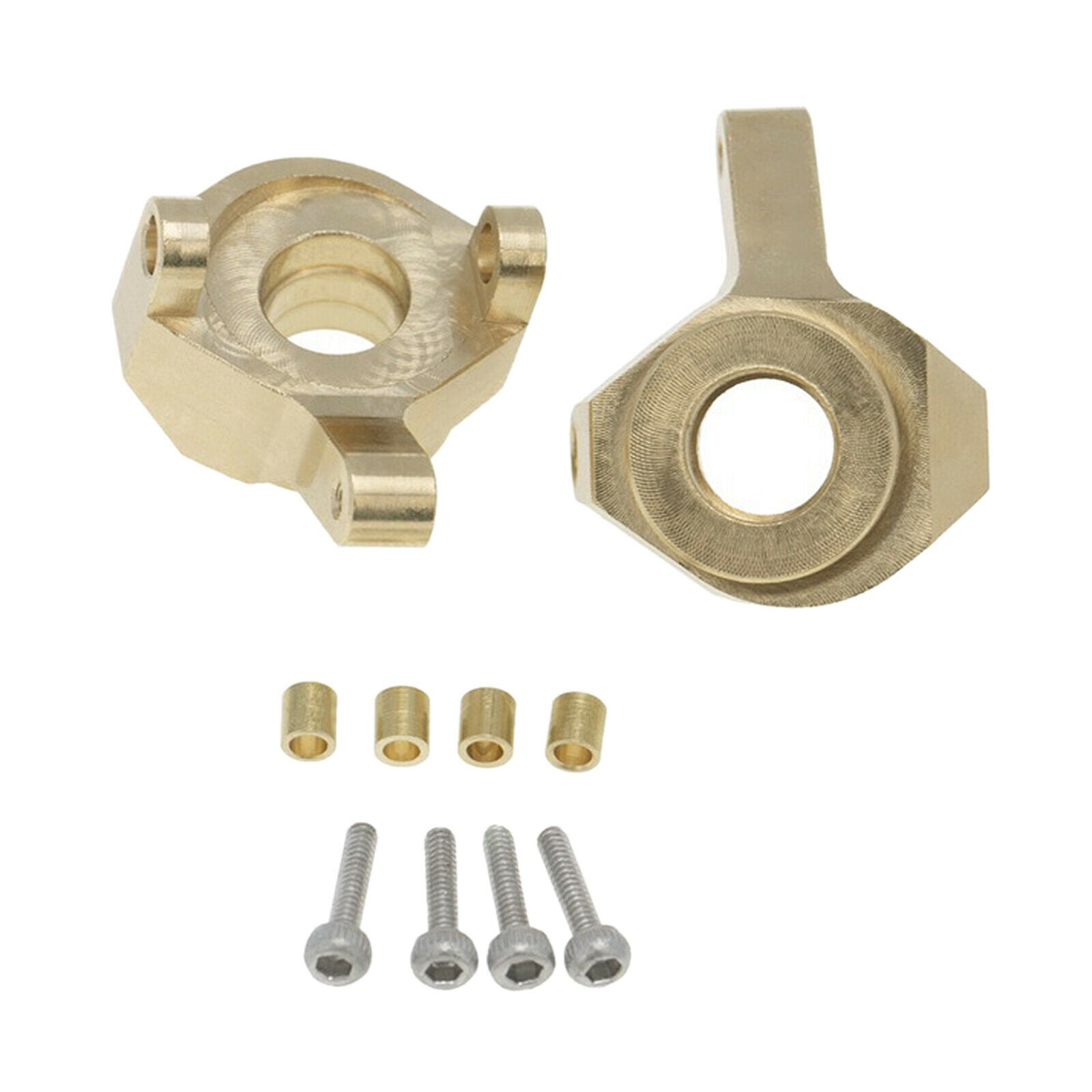 2pcs RC Steering Knuckle Repalce for 1/24 Axial SCX24 90081 AXI00001 Car