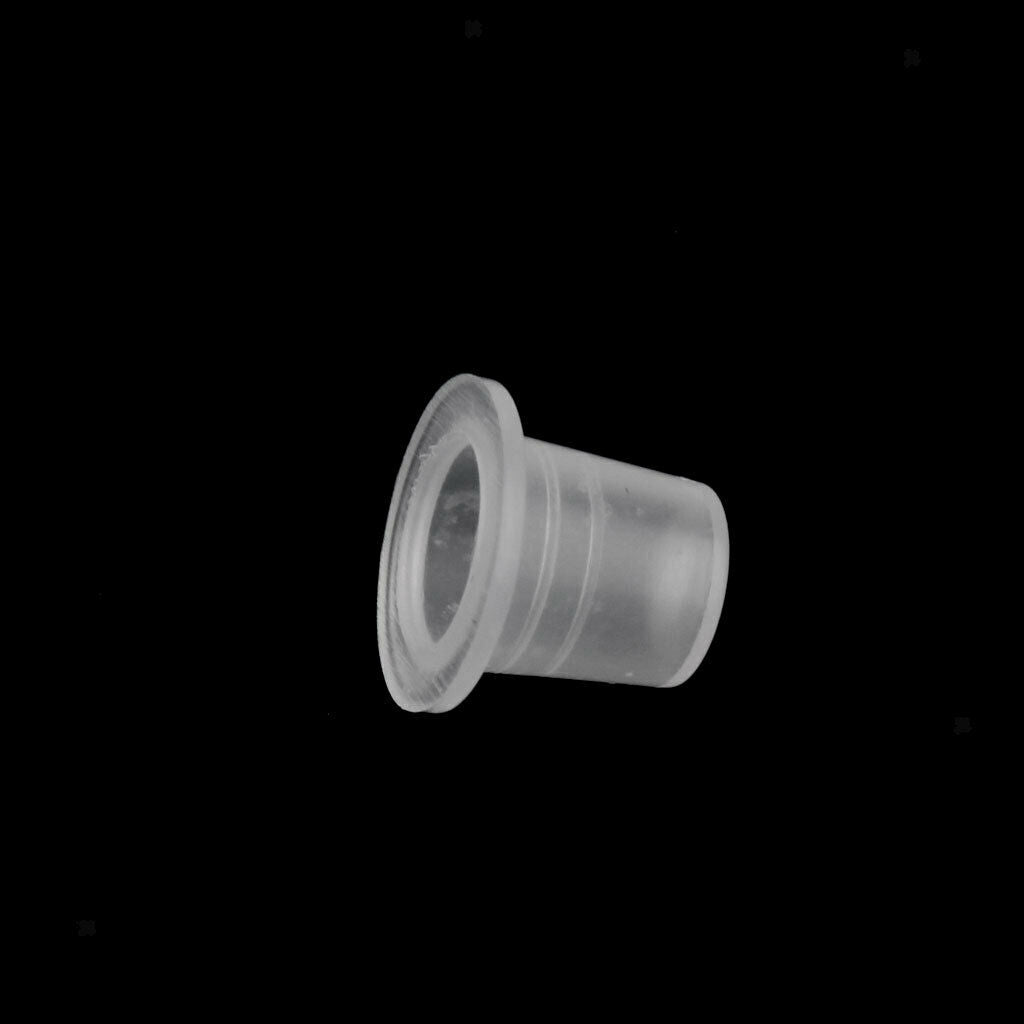 New 250 White Plastic Tattoo Color Ink Holder Cups Supplies Small