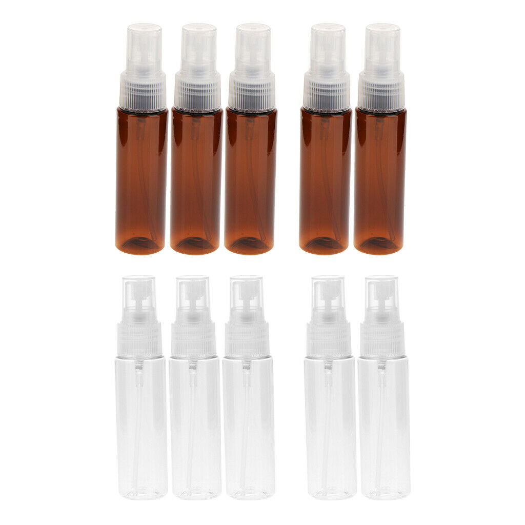 10pcs 30ml Empty Portable Refillable Makeup Sprayer Bottle with Fine Mist