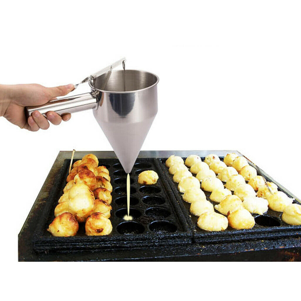 Stainless Steel Octopus   Balls Tool Conical Funnel