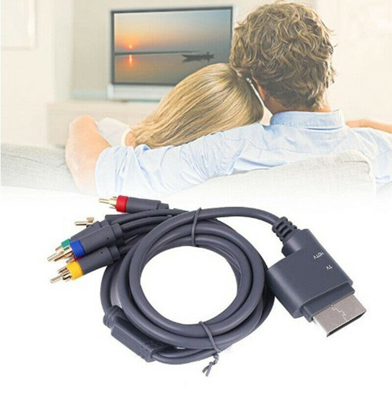 1.8m Component HDTV Video and RCA Stereo AV Cable for Xbox 360 Audio/Video Cable