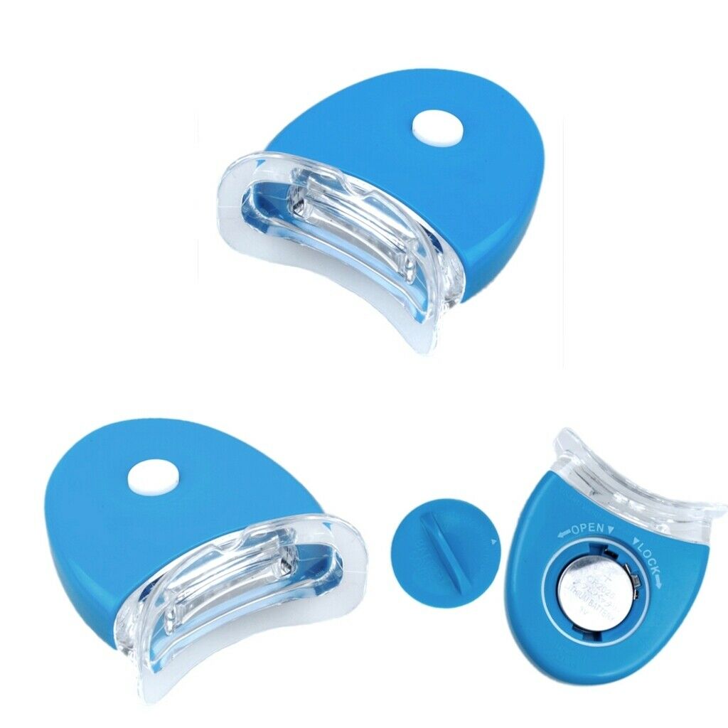 3pcs No Sensitivity Portable Dental Teeth Whitening Blue LED Light Whitener