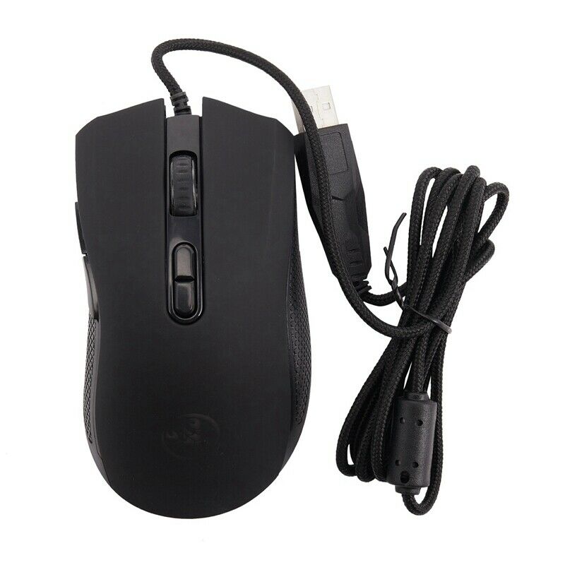 Hxsj 3200Dpi 7 Buttons 7 Colors Led Optical Usb Wired Mouse Gamer Mice ComputeC6
