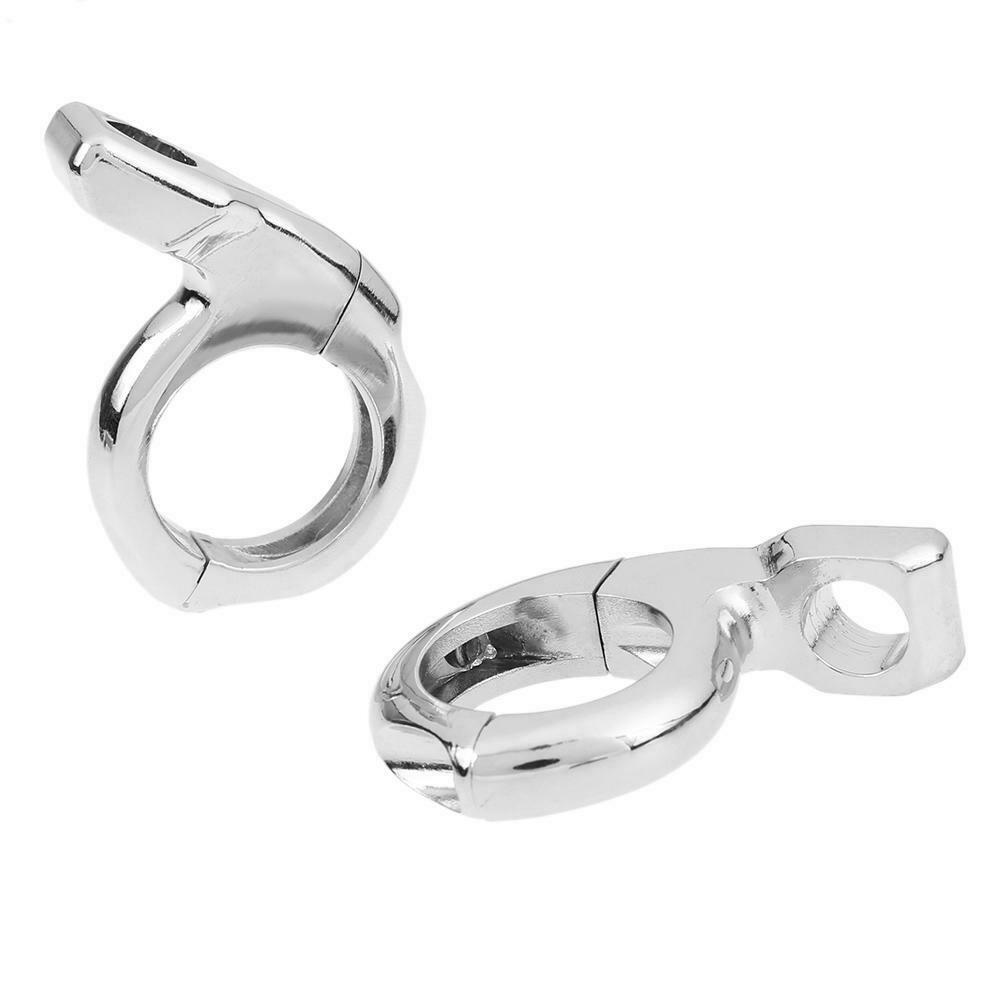 2pcs 10mm/8mm Handlebar Mirror Turn Signal Adapter Clamps for ATV Dirt Bike @