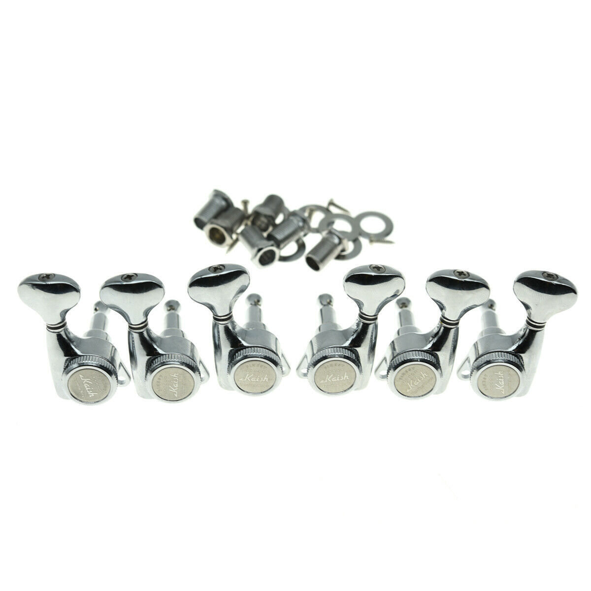 3L3R 18:1 Gear Ratio Guitar Locking Tuners Machine Heads Guitar Tuning Keys CR