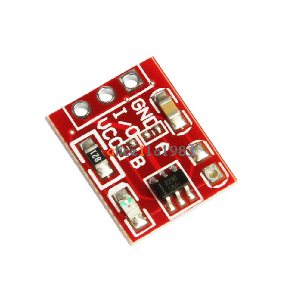 10PCS TTP223 Capacitive Touch Switch Button Self-Lock Module for Arduino