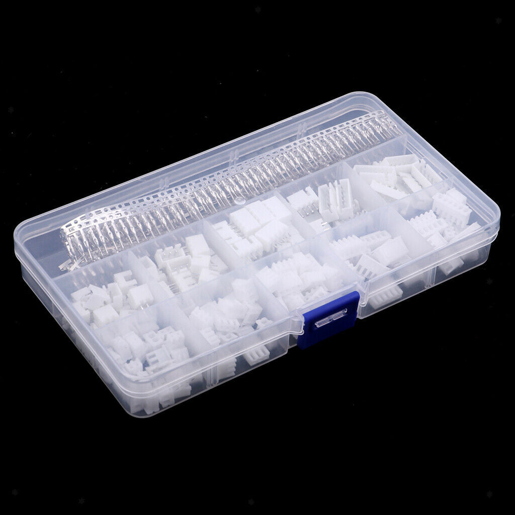 460Pcs 2.54mm Pitch 2/3/4/5 / 6Pin JST Male / Female Housing and Pin /
