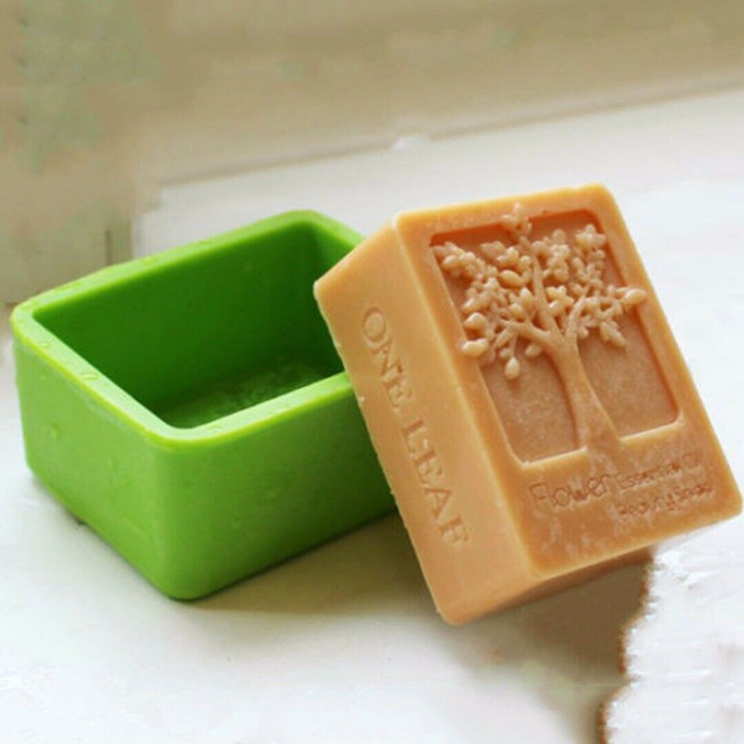 1pcs Happy Tree/Life Tree Silicone Soap Mold Craft Molds Handmade Soap Mould DIY