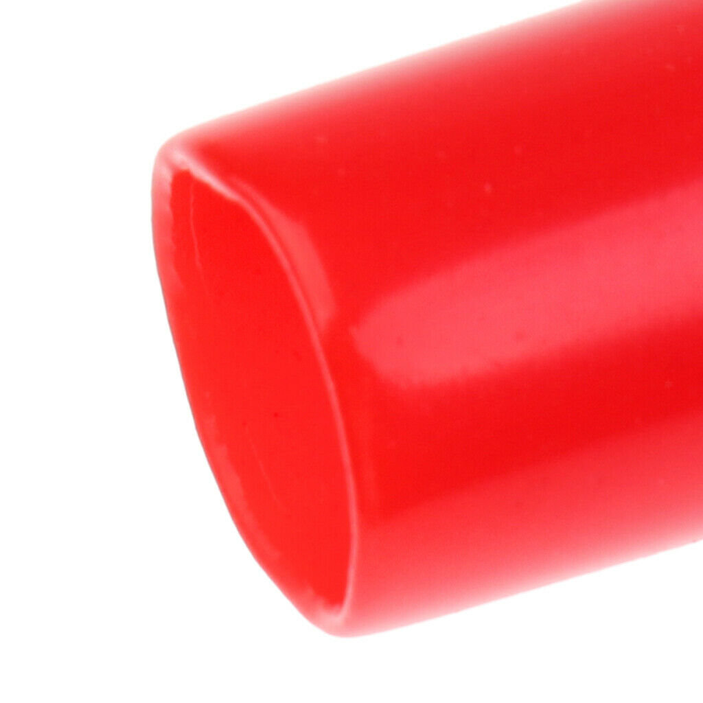 Pack of 10 protective rubber covers for Snooker Cue Stick Tips Red