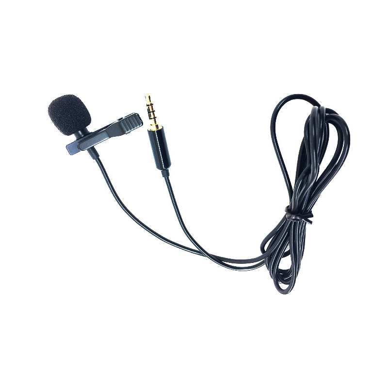 Standard Lavalier Microphone for Mobile Phone Android Smartphones DSLR Camera