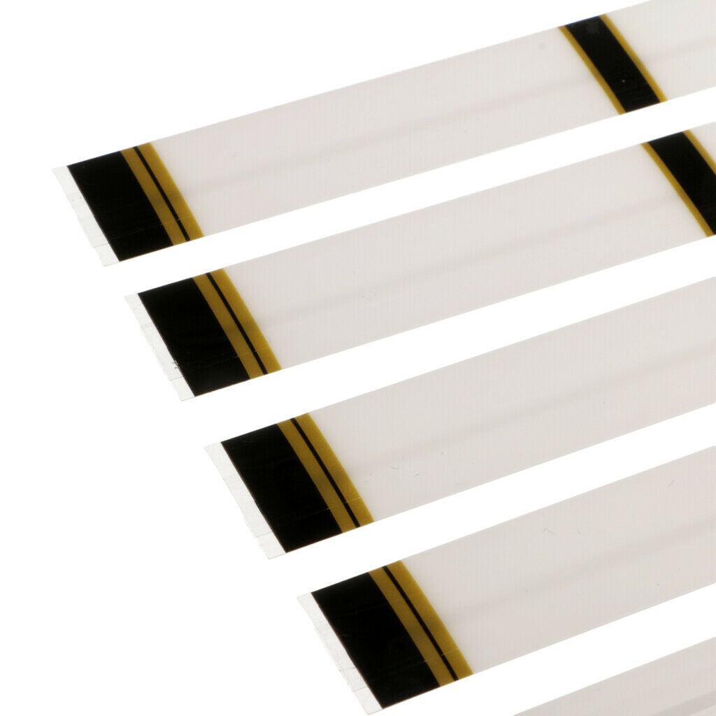 30 Pieces White SPVC  Shrinkable Dense Archery Arrow Wraps 19.5 X 2cm