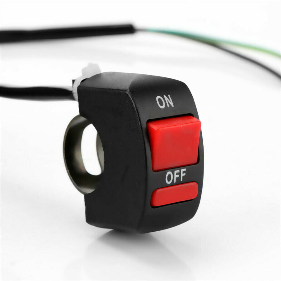 10 Pcs Motorcycle Handlebar ON-OFF Switch Waterproof ATV Headlight Fog Spot