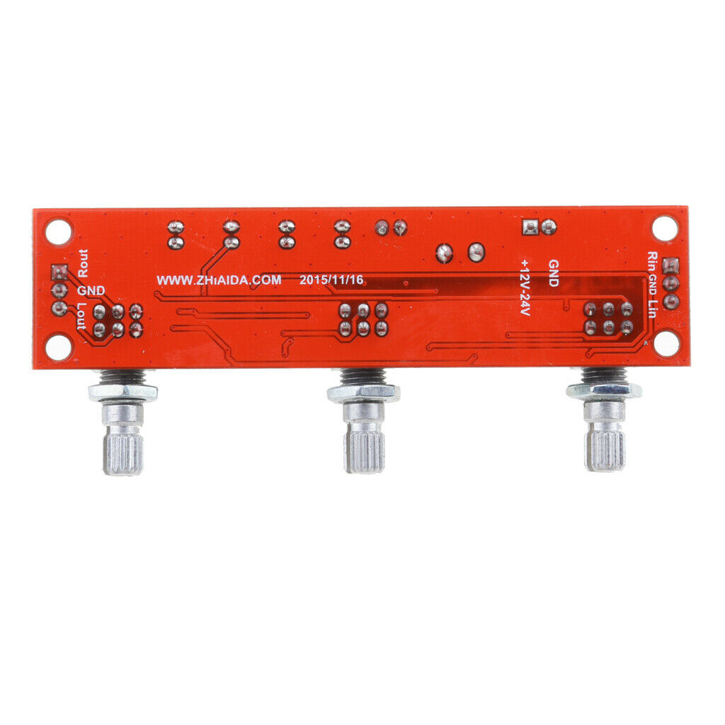 NE5532 Stereo Circuit Board Preamplifier Tone Adjustment Volume Control Unit