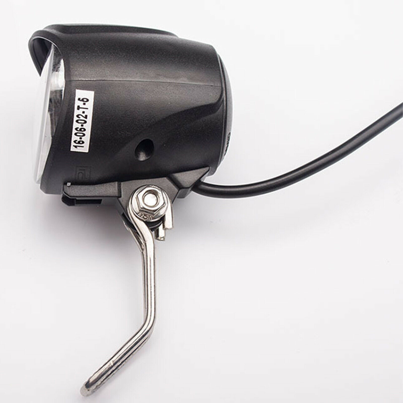 Electric Bicycle E-Bike Headlight 12V-80V LED Front Light with Horn 2 in 1