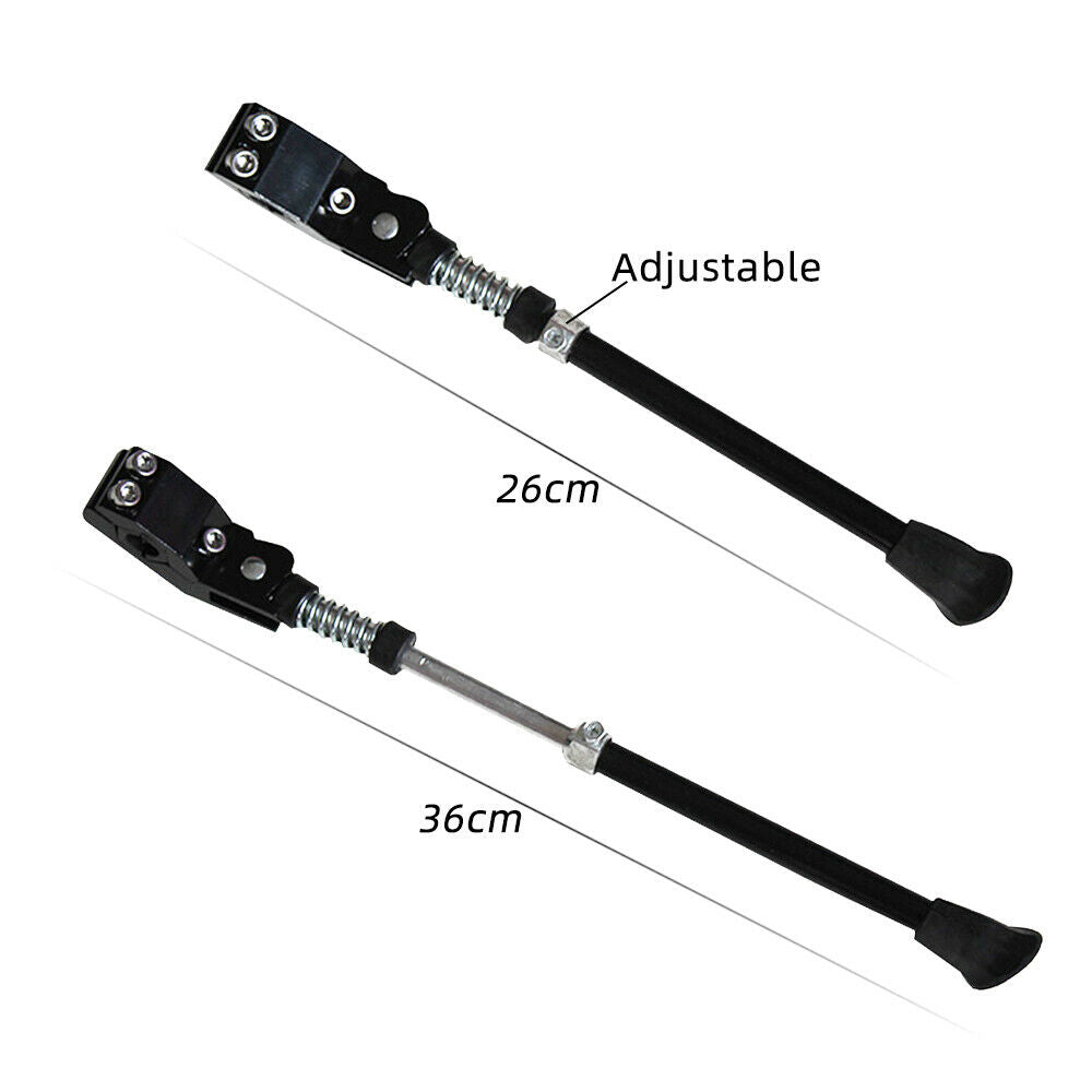 Heavy Duty Adjustable Mountain Bike Bicycle Cycle Prop Side Rear Kick Stand L/P