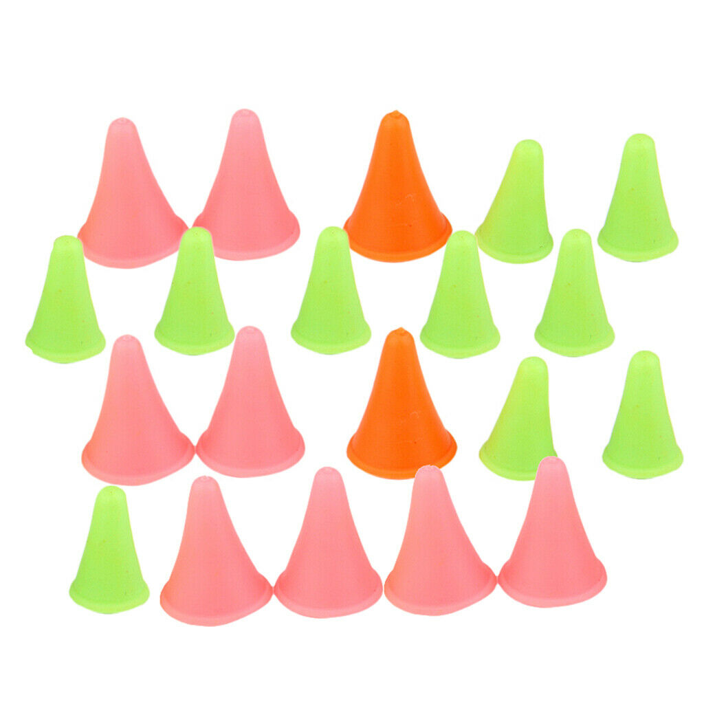 20x Plastic Large Small Size Point Protectors/Stoppers for Knitting Needles