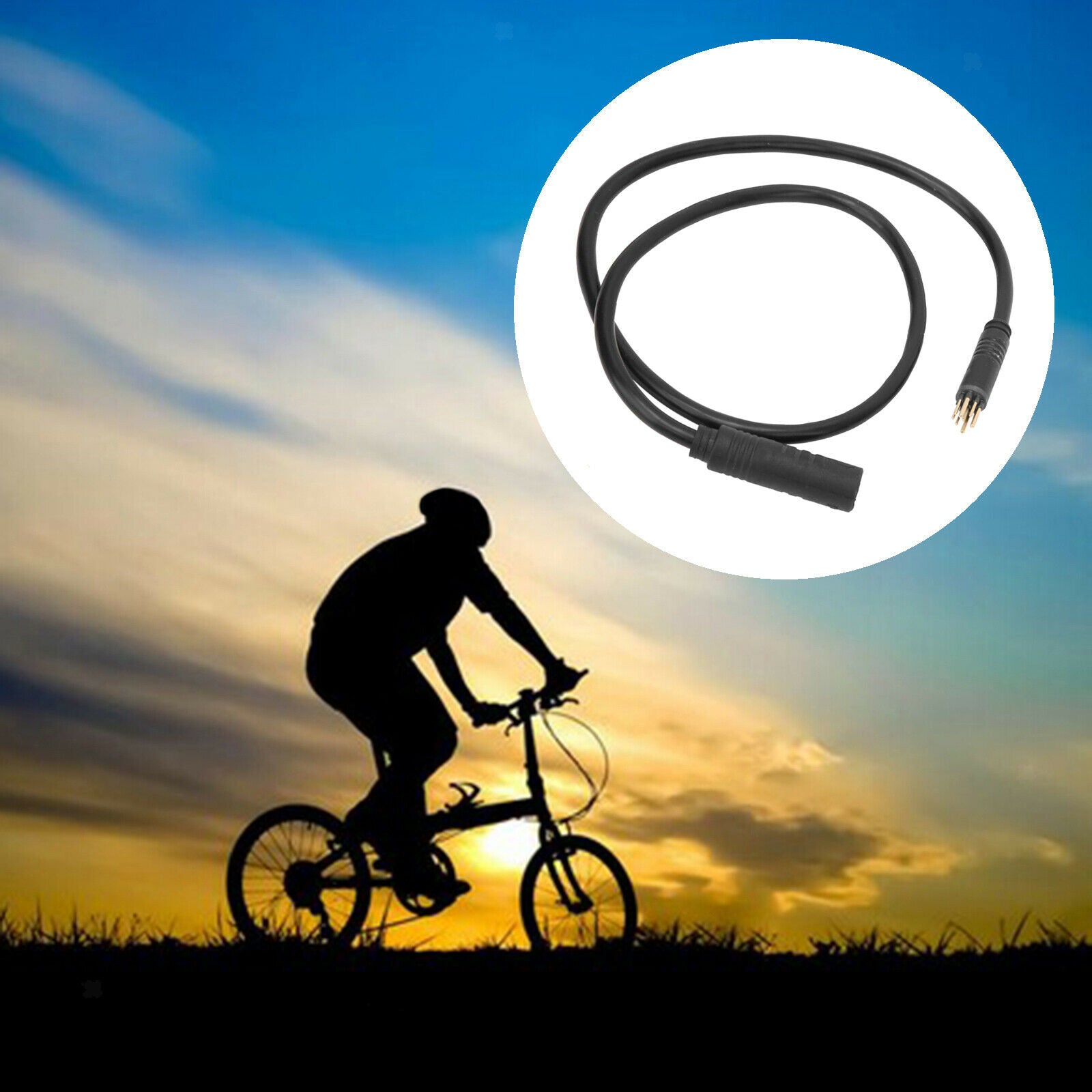 Electric Bicycle Speed Sensor Extension Cable for Motor Speed Sensor