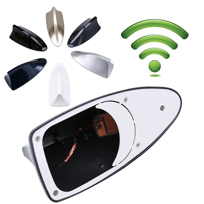 1PC Auto Car Upper Shark Fin Antenna Radio FM/AM Signal Universal For BMW E46