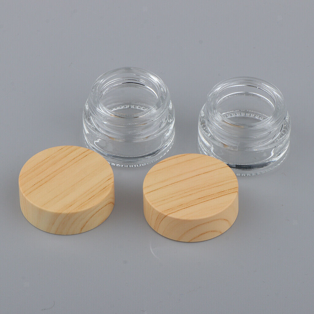 4Pcs Empty Jar Mini Cosmetic Bottle  Make Up Tin Lotions Container 5g
