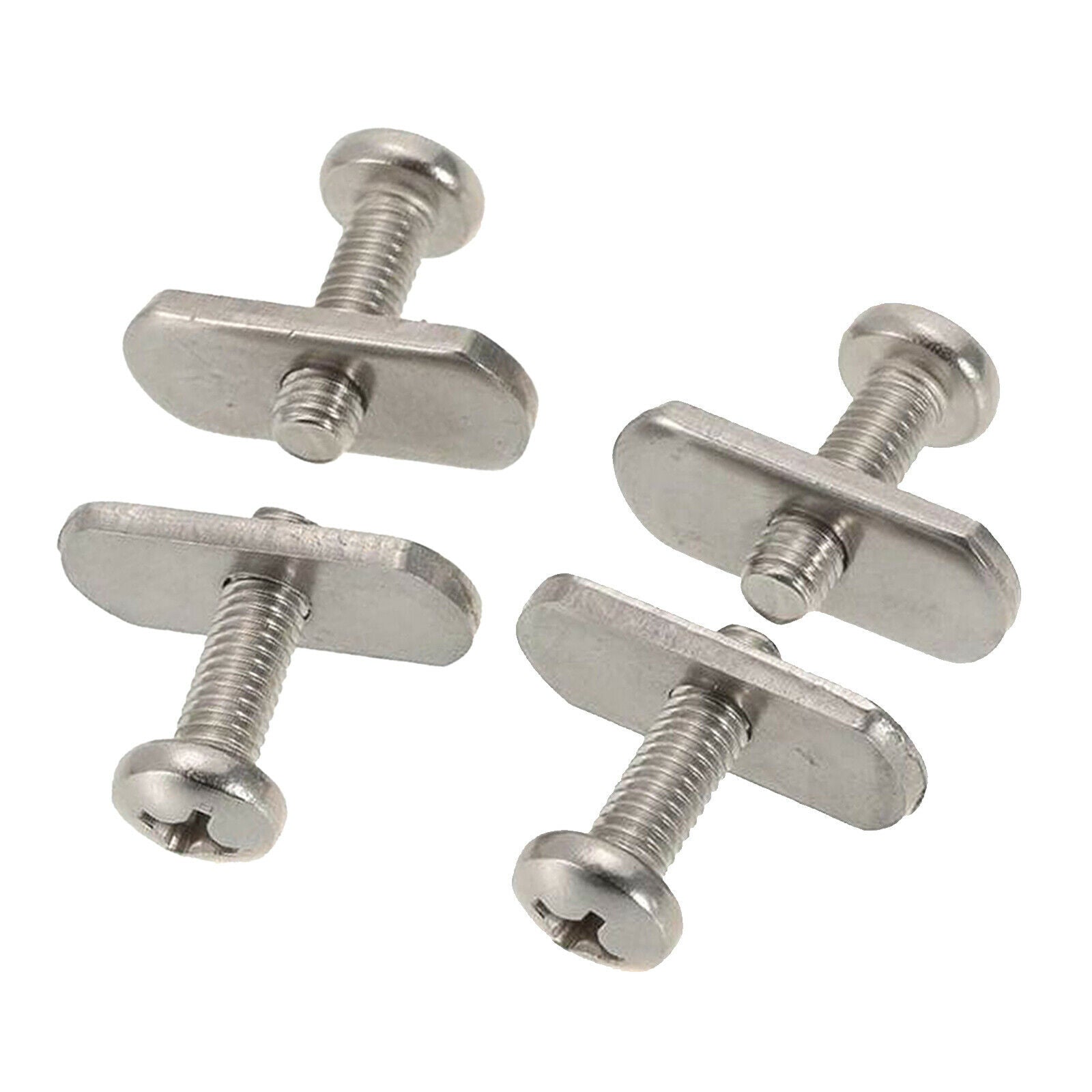 4x Kayak Screws Track Nuts Rail/Track Hardware Mounting Kayaker Universal