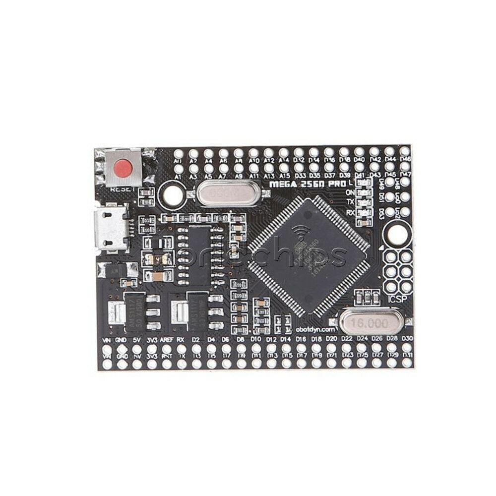 ATMEGA2560-16AU Mirco USB Development Board CH340G for Arduino MEGA 2560 Pro R3
