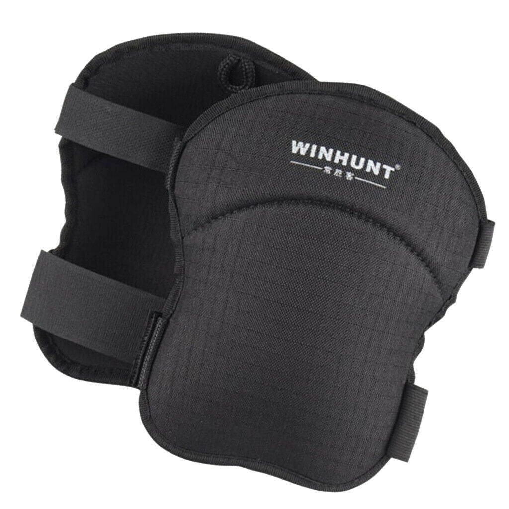 2 Pair Oxford Cloth Construction Knee Pads, Knee Protector, Elastic, Comfort