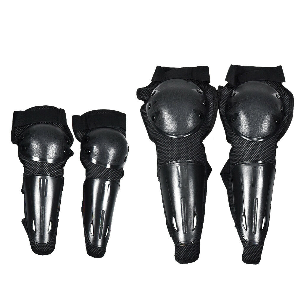 Motorcycle Protective Racing Gear Knee/Elbow Guards Protector Pads