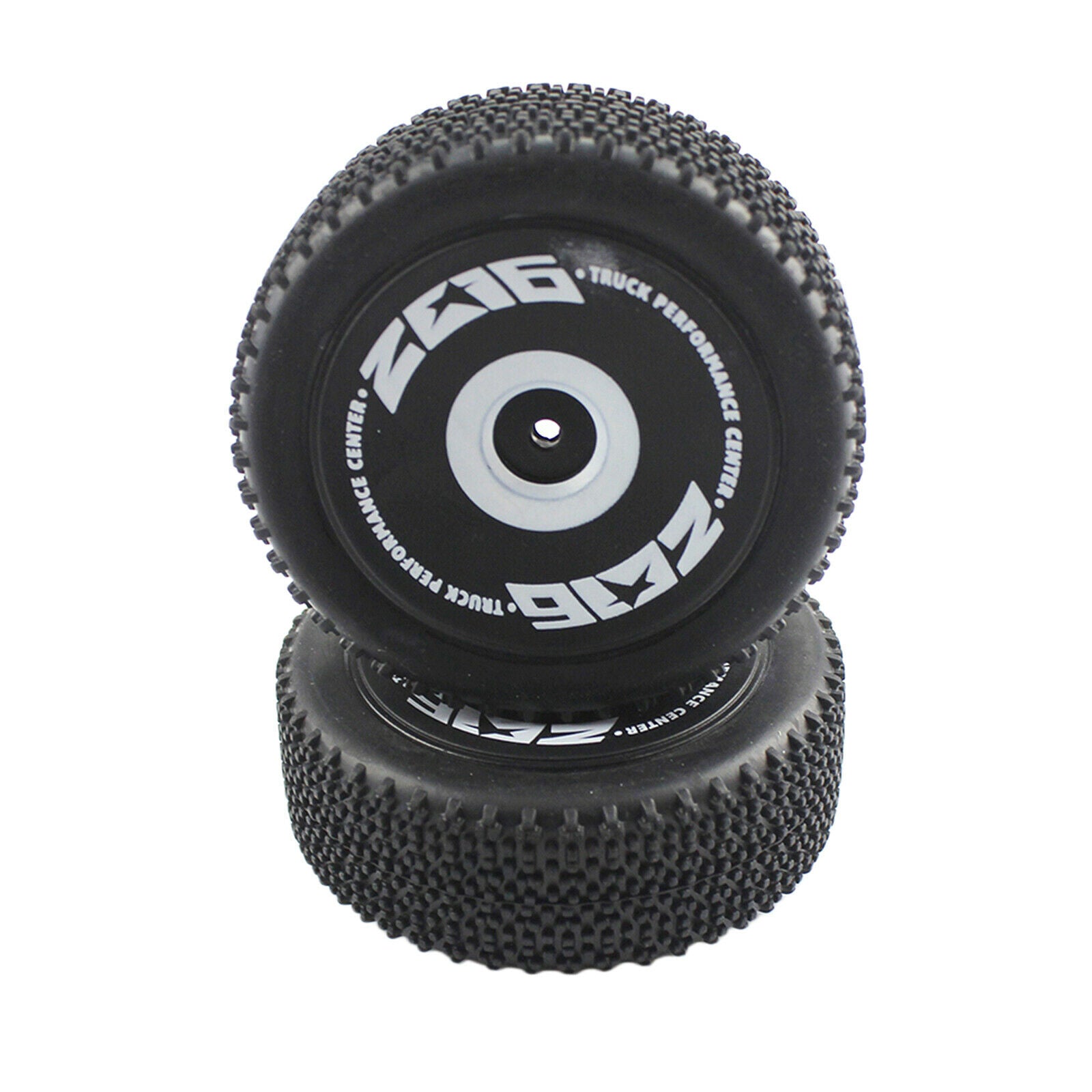 2x Durable 1/12 RC Car Front Tires Replace Parts Durable for WLtoys 124018